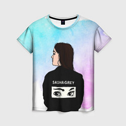 Женская футболка Саша Грей Sasha Grey