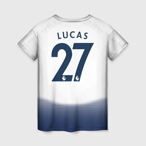 Женская футболка FC Tottenham: Lukas Home 18-19 / 3D-принт – фото 2