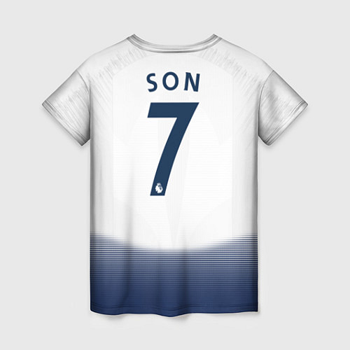 Женская футболка FC Tottenham: Son Home 18-19 / 3D-принт – фото 2