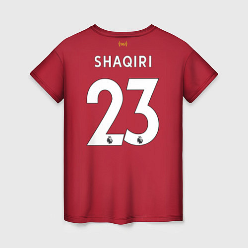 Женская футболка FC Liverpool: Shaqiri Home 19-20 / 3D-принт – фото 2