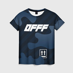 Футболка женская Off-White, цвет: 3D-принт