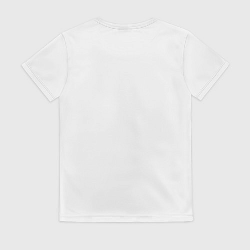 Женская футболка Белая конь мчится галопом / 3D-принт – фото 2