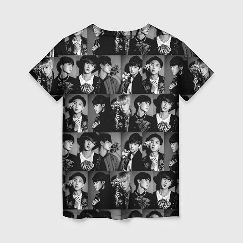 Женская футболка I am army and I lover BTS / 3D-принт – фото 2