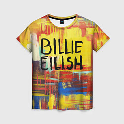 Футболка женская Billie Eilish: Art, цвет: 3D-принт