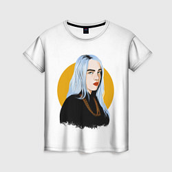 Футболка женская Billie Eilish, цвет: 3D-принт