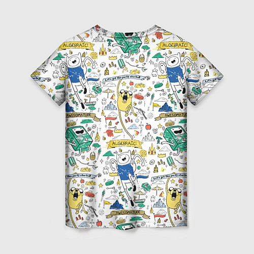 Женская футболка Adventure Time / 3D-принт – фото 2