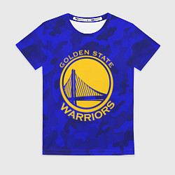 Футболка женская GOLDEN STATE WARRIORS, цвет: 3D-принт