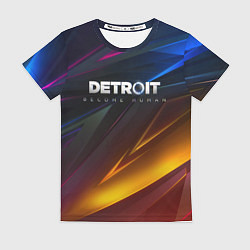 Футболка женская DETROIT BECOME HUMAN, цвет: 3D-принт