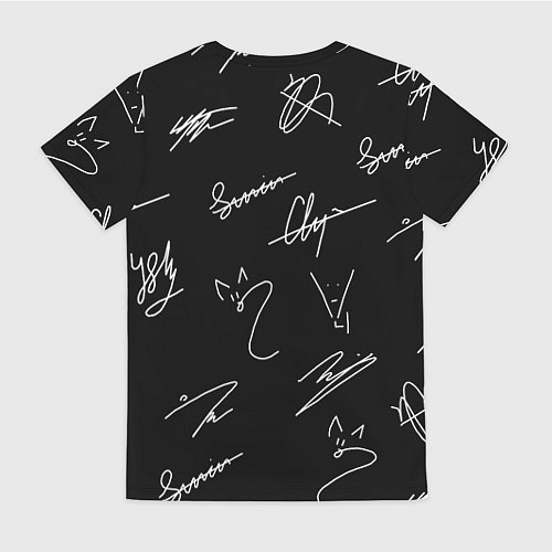 Женская футболка STRAY KIDS / 3D-принт – фото 2