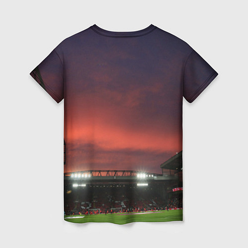 Женская футболка FC Leicester City / 3D-принт – фото 2