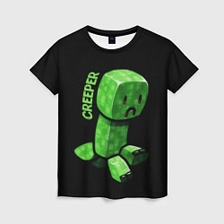 Футболка женская MINECRAFT CREEPER, цвет: 3D-принт