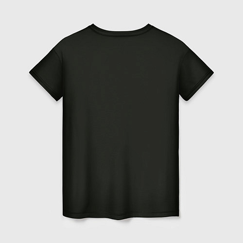 Женская футболка Billie Eilish Black Art / 3D-принт – фото 2