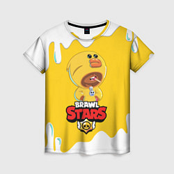Футболка женская BRAWL STARS SALLY LEON, цвет: 3D-принт