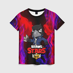 Футболка женская Brawl Stars CROW, цвет: 3D-принт