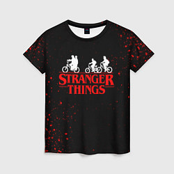 Женская футболка STRANGER THINGS