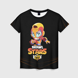 Футболка женская BRAWL STARS MAX, цвет: 3D-принт