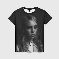 Футболка женская BILLIE EILISH, цвет: 3D-принт