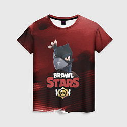 Женская футболка BRAWL STARS CROW