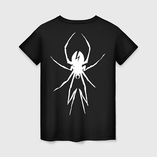 Женская футболка My Chemical Romance spider / 3D-принт – фото 2