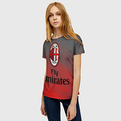 Футболка женская Milan, цвет: 3D-принт — фото 2