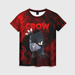 Женская футболка BRAWL STARS CROW