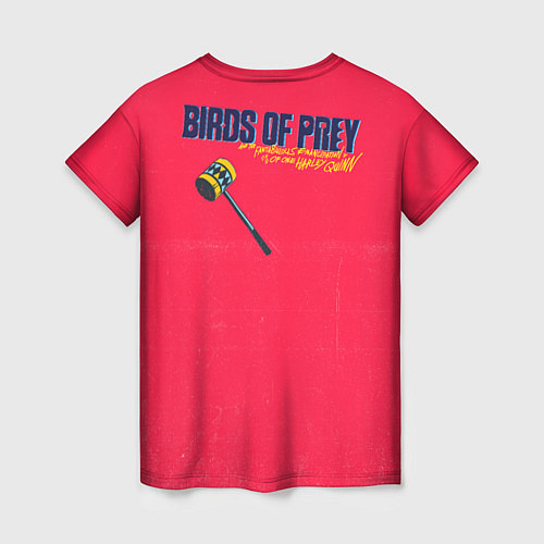 Женская футболка Birds of Pre Harley Quinn / 3D-принт – фото 2