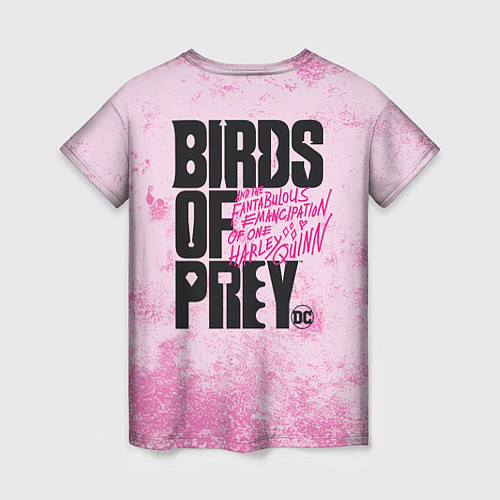 Женская футболка Birds of Prey / 3D-принт – фото 2