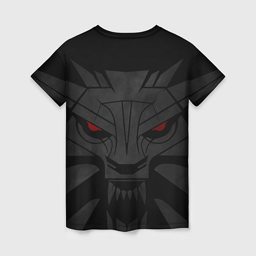 Женская футболка ВЕДЬМАК / 3D-принт – фото 2