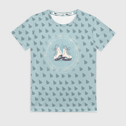 Женская футболка Фигруное катание