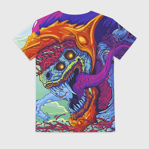 Женская футболка CS GO HYPERBEAST / 3D-принт – фото 2