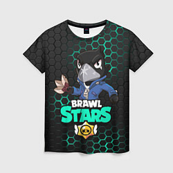 Женская футболка BRAWL STARS CROW