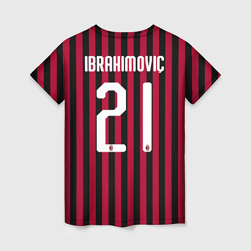 Женская футболка Ibrahimovic home 19-20 / 3D-принт – фото 2