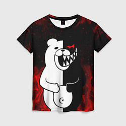 Женская футболка MONOKUMA