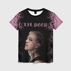 Футболка женская LiL PEEP, цвет: 3D-принт