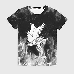 Футболка женская LIL PEEP CRY BABY, цвет: 3D-принт
