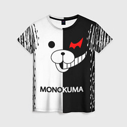 Футболка женская MONOKUMA, цвет: 3D-принт