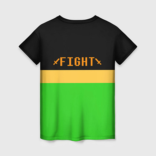 Женская футболка CHARA FIGHT / 3D-принт – фото 2