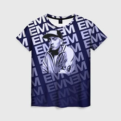 Футболка женская Eminem, цвет: 3D-принт
