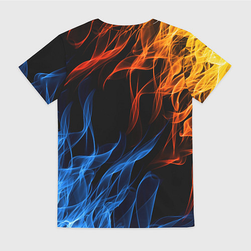 Женская футболка PORTAL / 3D-принт – фото 2