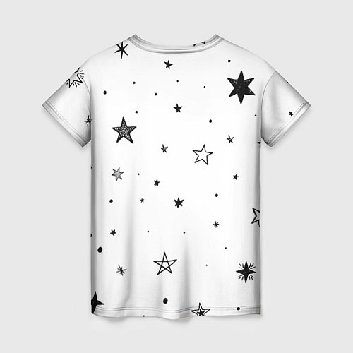 Женская футболка Все звезды нашей вселенной / 3D-принт – фото 2