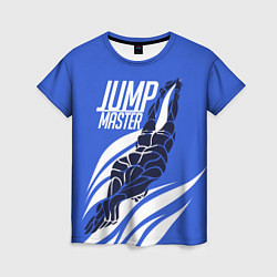 Футболка женская Jump master, цвет: 3D-принт