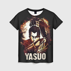 Женская футболка Yasuo