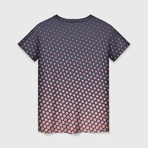 Женская футболка Dots pattern / 3D-принт – фото 2