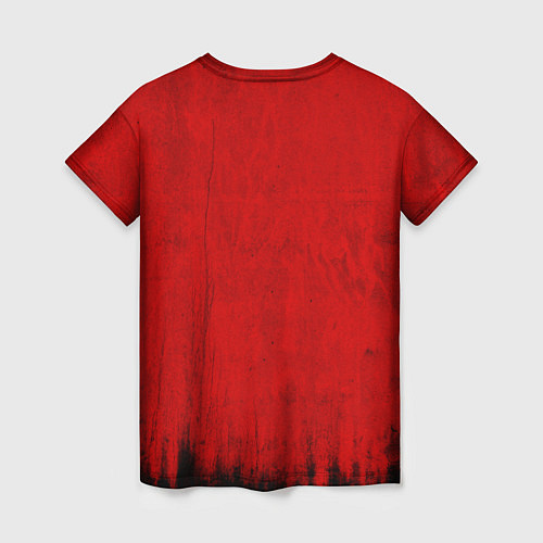 Женская футболка THREE DAYS GRACE RED / 3D-принт – фото 2