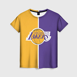 Футболка женская LA LAKERS, цвет: 3D-принт