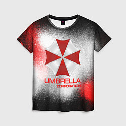 Футболка женская UMBRELLA CORP, цвет: 3D-принт