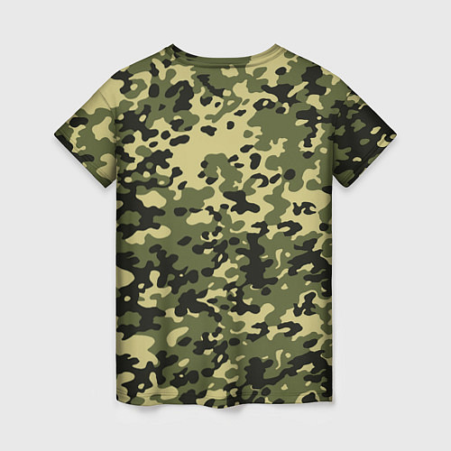 Женская футболка Войска связи / 3D-принт – фото 2