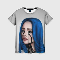 Футболка женская BILLIE EILISH, цвет: 3D-принт