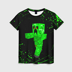 Женская футболка MINECRAFT CREEPER