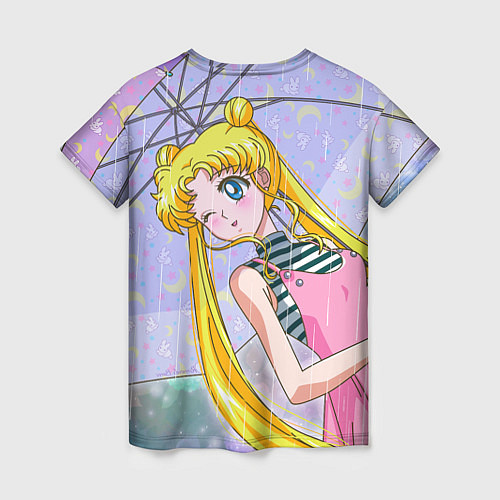 Женская футболка Sailor Moon / 3D-принт – фото 2